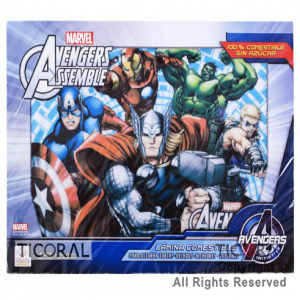 LAMINA COMESTIBLE THE AVENGERS VARIOS MODELOS PARA TORTAS 27CM x 21CM x 1